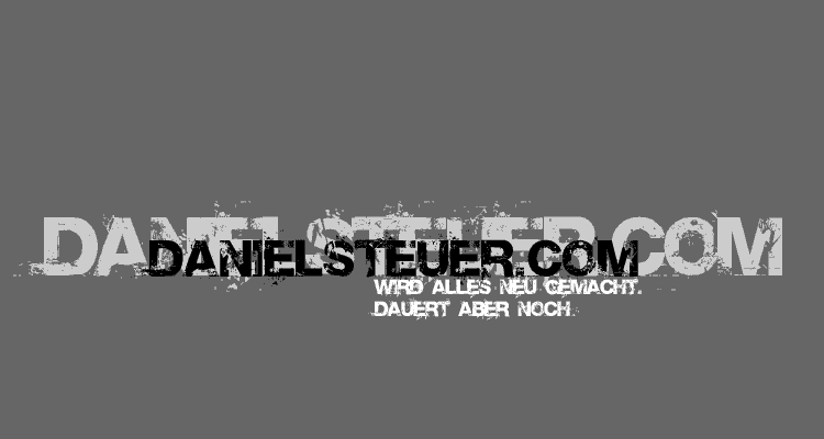 danielsteuer.com - under construction